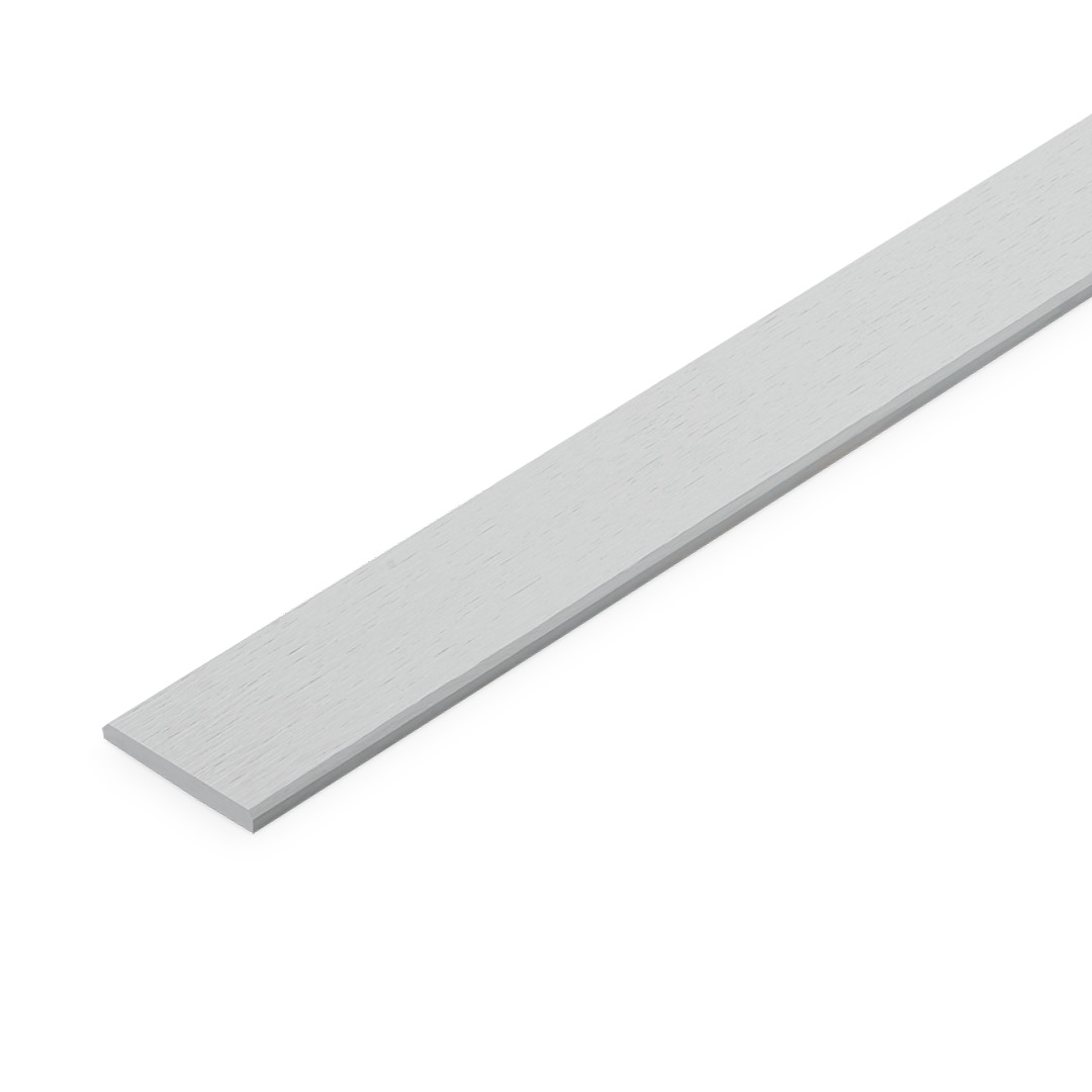 Ceiling Strip Straight Grain Modern grey V-cut edge 8x75x3000 mm