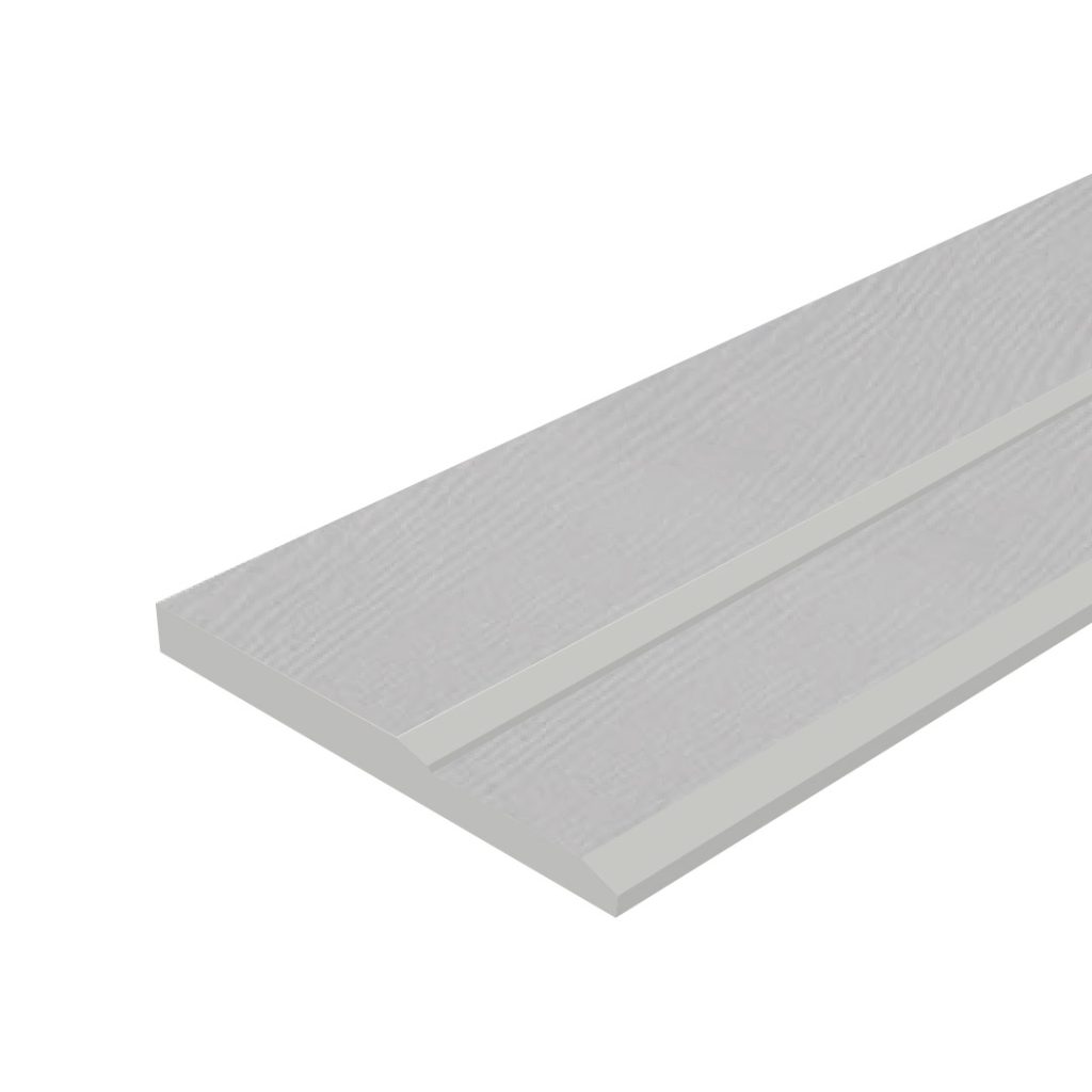 Roof Eaves One Plus Cassia Uncolored Eaves one plus 12x235x3000mm