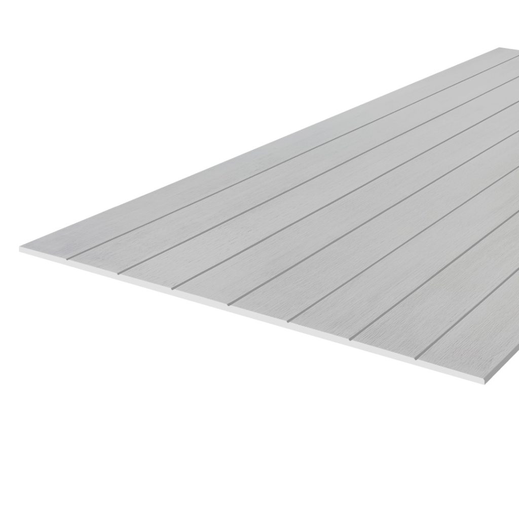 Floor Deco Floor Board Straight Grain Uncolored V Groove 8″ 16x1200x2400mm