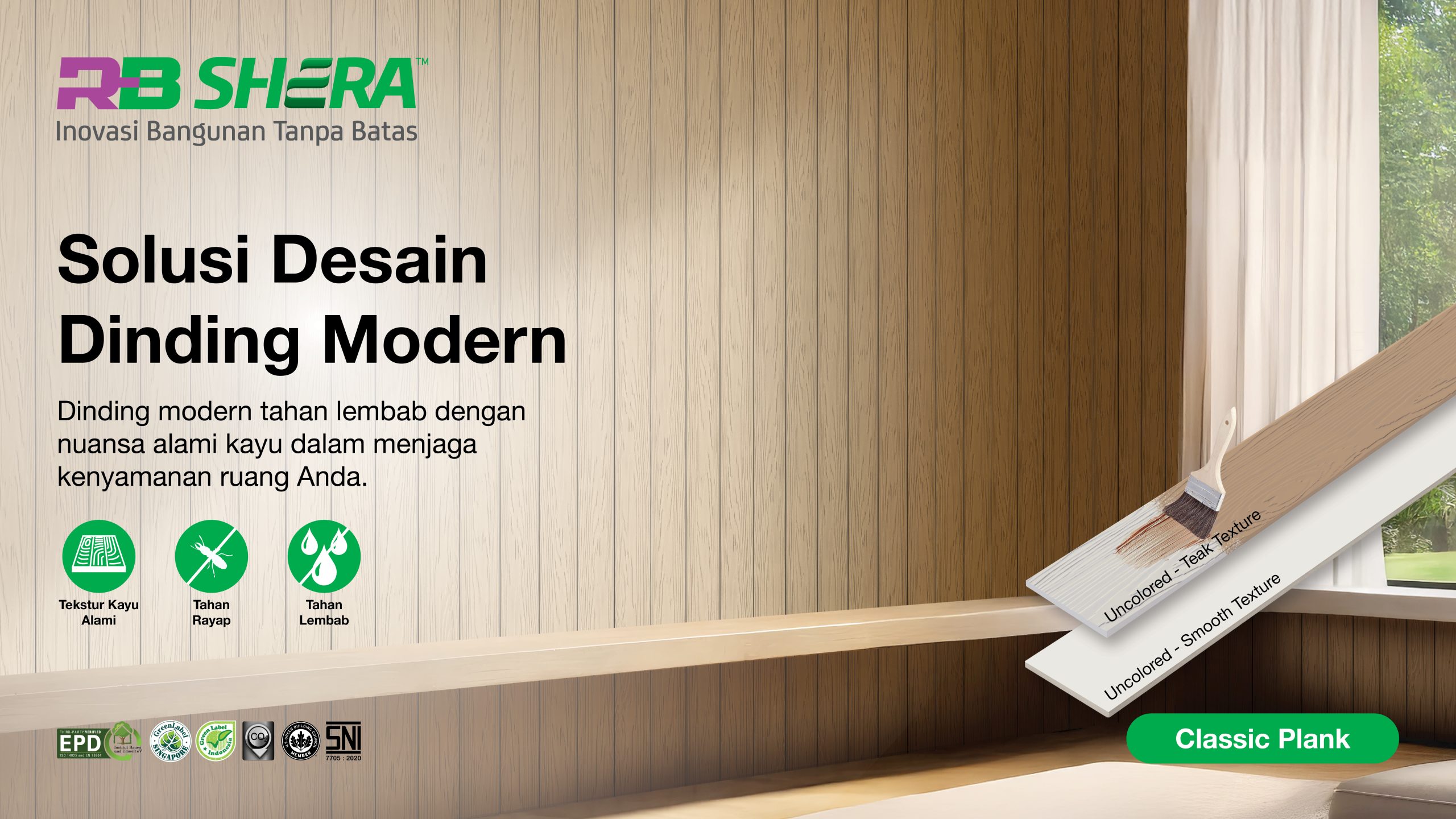 Classic Plank Solusi Desain Dinding Modern